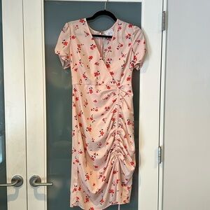 Nordstrom pink floral dress